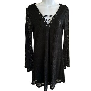 Lacy Luna Chix Black Dress